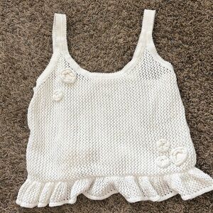 Old navy crotchet top